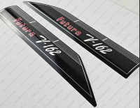 Glastron Futura V-162 1973 CHROME Boat Decals Set of 2 x 13.5"